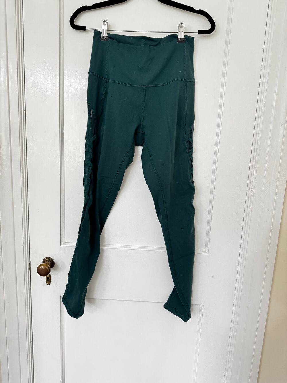 Lululemon Green Braided Leggings